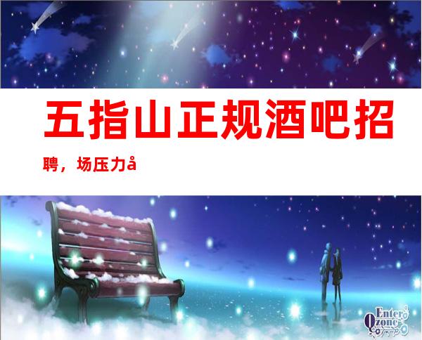 五指山正规酒吧招聘,场压力小,基本都是旺季
