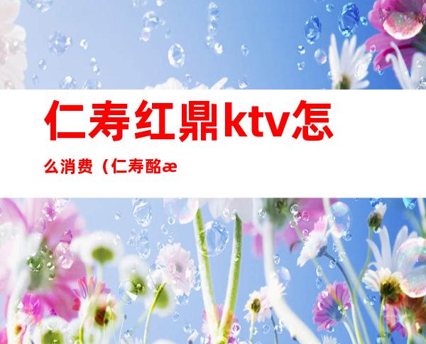 仁寿红鼎ktv怎么消费（仁寿酩悦KTV电话）