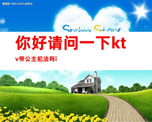 你好请问一下ktv带公主犯法吗(ktv里面的公主违法吗)
