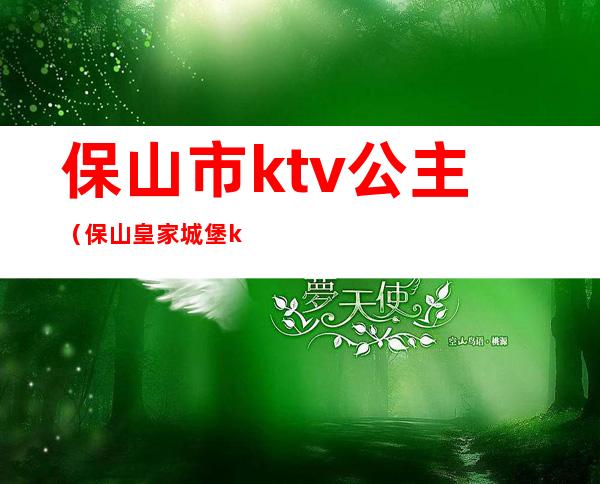 保山市ktv公主（保山皇家城堡ktv）