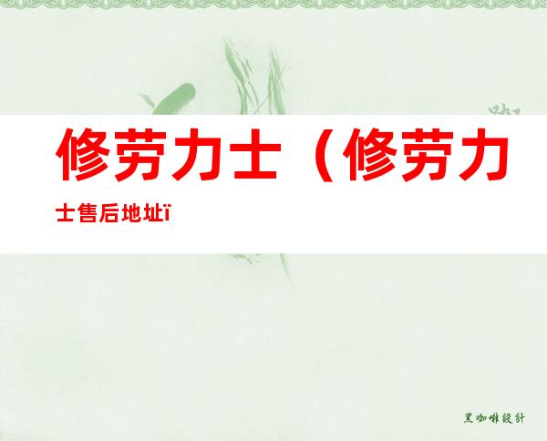修劳力士（修劳力士售后地址）