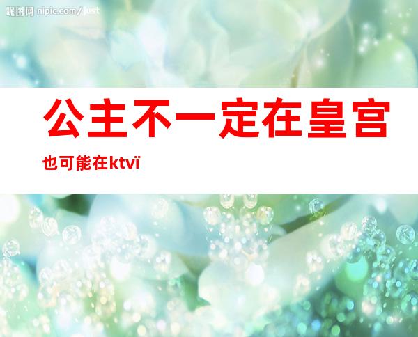 公主不一定在皇宫也可能在ktv(公主是住在皇宫吗)