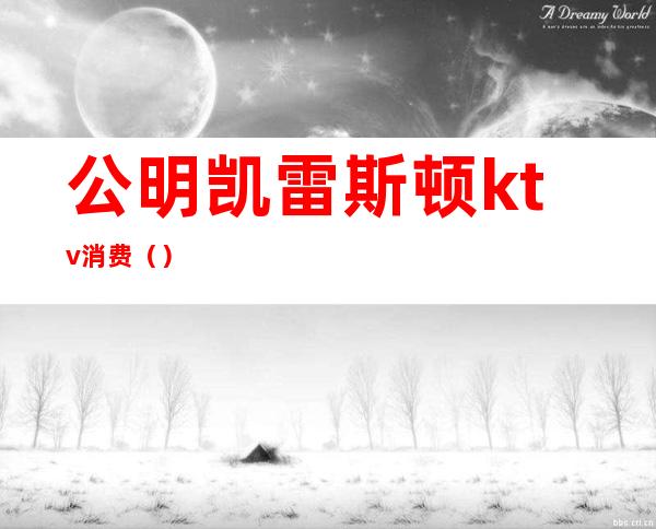 公明凯雷斯顿ktv消费()