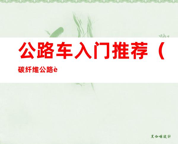 公路车入门推荐（碳纤维公路车入门推荐）