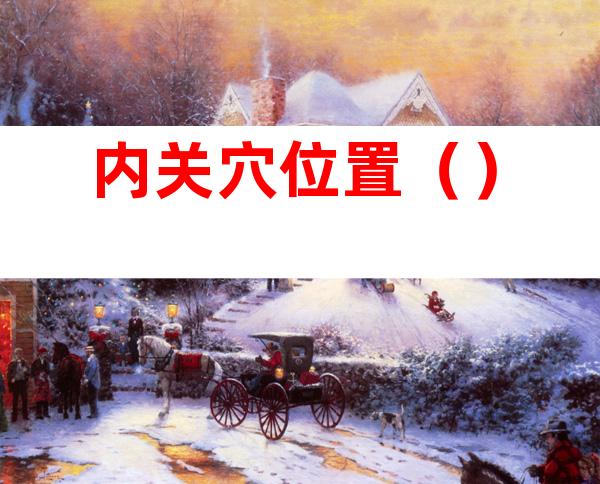 内关穴位置（）