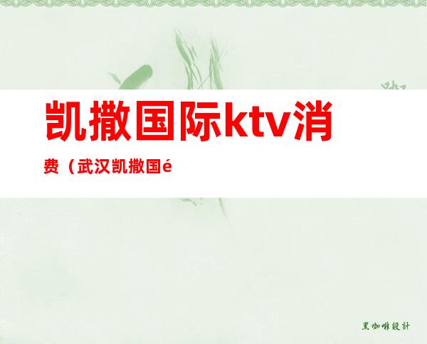凯撒国际ktv消费(武汉凯撒国际ktv怎么样)
