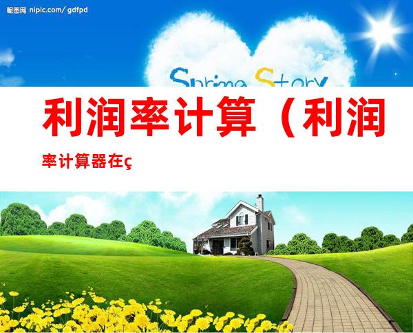 利润率计算(利润率计算器在线计算)