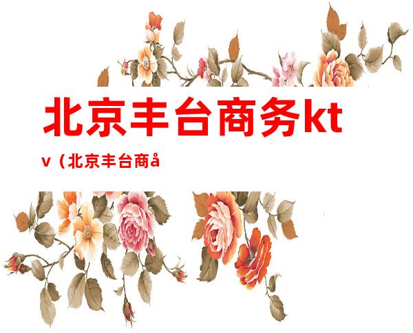 北京丰台商务ktv(北京丰台商务座候车室)