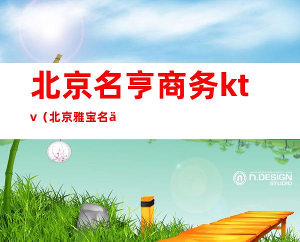 北京名亨商务ktv(北京雅宝名亨国际文化娱乐有限公司)