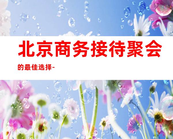 北京商务接待聚会的最佳选择-北京KTV预订信息