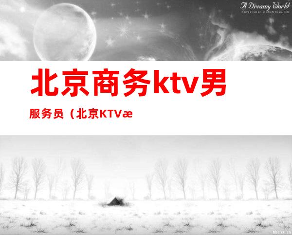 北京商务ktv男服务员(北京KTV服务员)