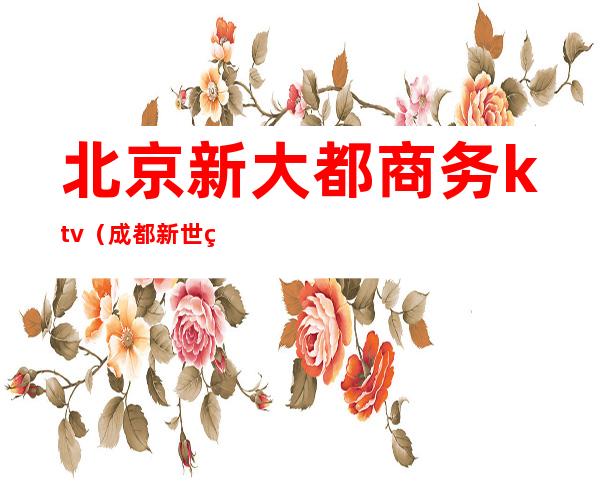 北京新大都商务ktv(成都新世界百货)
