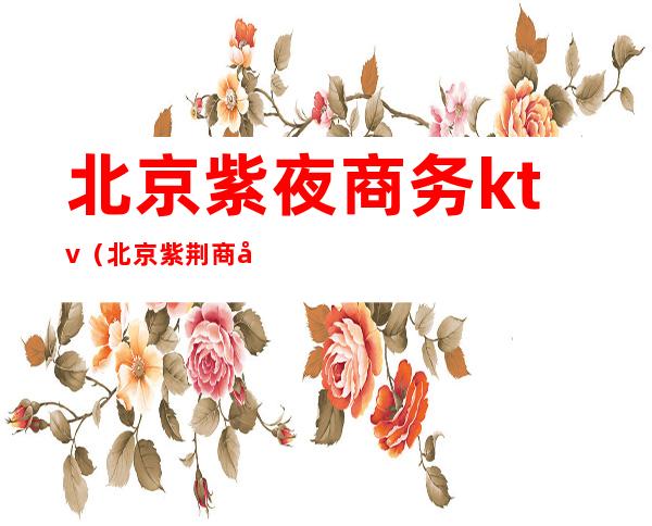 北京紫夜商务ktv（北京紫荆商务会所ktv）