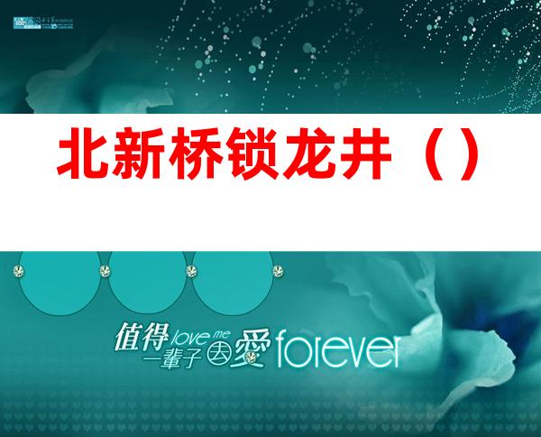 北新桥锁龙井（）