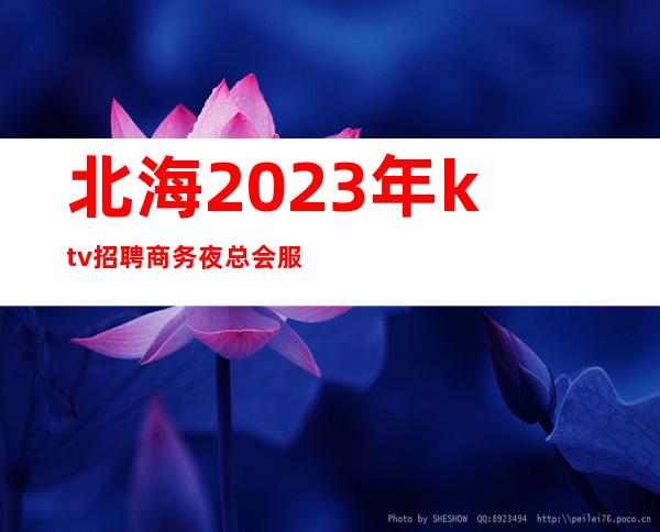 北海2023年ktv招聘商务夜总会服务生叶总亲招举贤纳仕,各尽所能