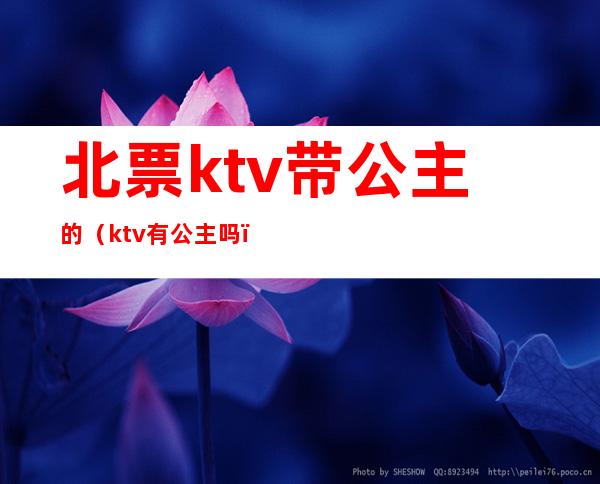 北票ktv带公主的(ktv有公主吗)