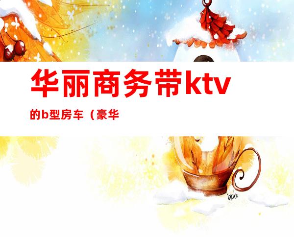 华丽商务带ktv的b型房车（豪华b型房车有哪些）