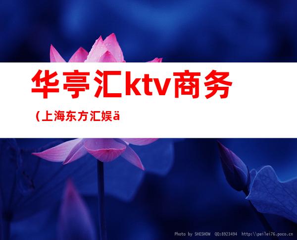 华亭汇ktv商务(上海东方汇娱乐会所)