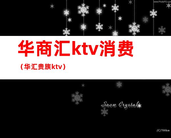 华商汇ktv消费(华汇贵族ktv)