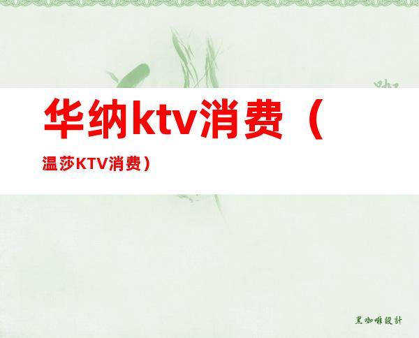 华纳ktv消费(温莎KTV消费)