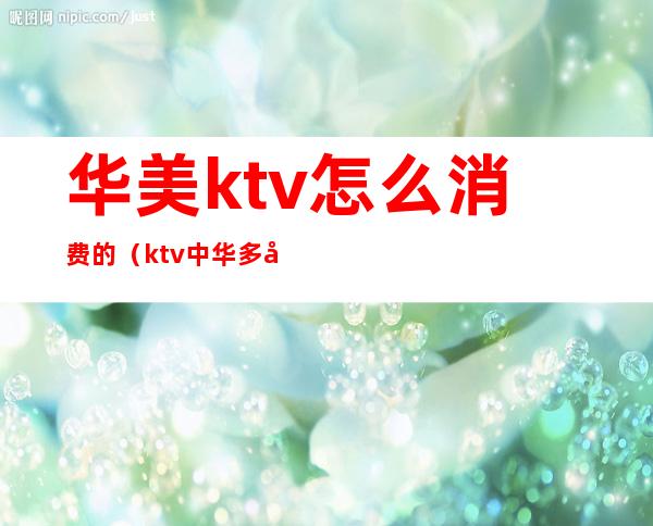 华美ktv怎么消费的(ktv中华多少钱)