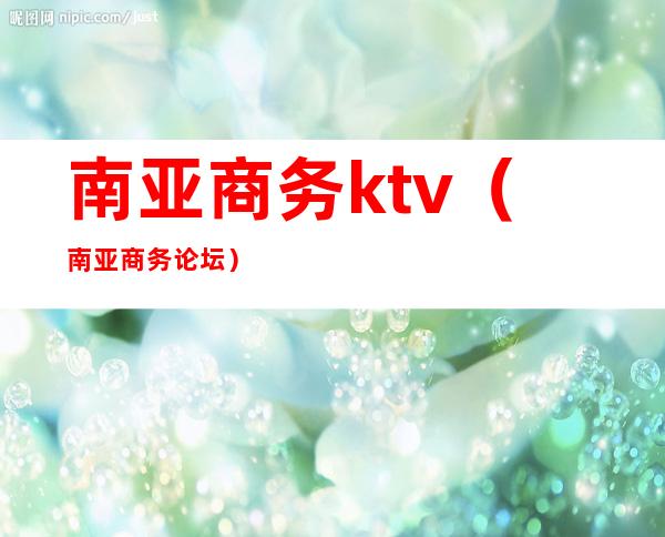 南亚商务ktv（南亚商务论坛）