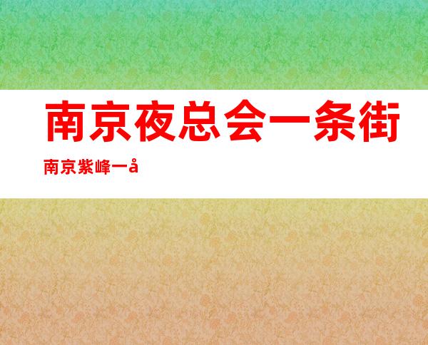 南京夜总会一条街南京紫峰一号KTV包房多少钱 – 南京江宁商务KTV