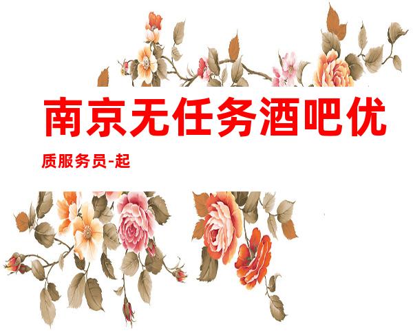 南京无任务酒吧优质服务员-起收入最具有保障