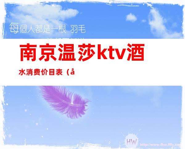 南京温莎ktv酒水消费价目表(南京温莎ktv啤酒多少钱一瓶)