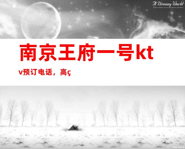 南京王府一号ktv预订电话,高端夜总会让你玩的满意 – 南京江宁商务KTV