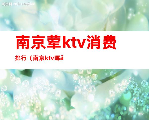 南京荤ktv消费排行(南京ktv哪家好)