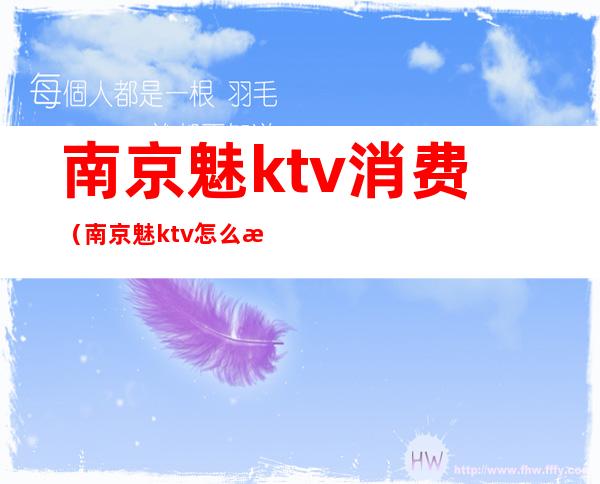 南京魅ktv消费（南京魅ktv怎么样）