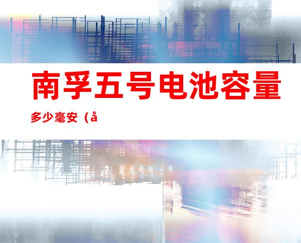 南孚五号电池容量多少毫安（南孚五号电池容量多大）
