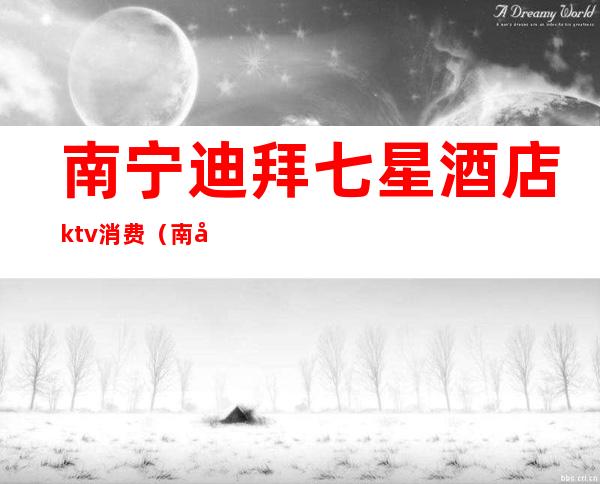 南宁迪拜七星酒店ktv消费(南宁迪拜七星酒店餐厅消费)