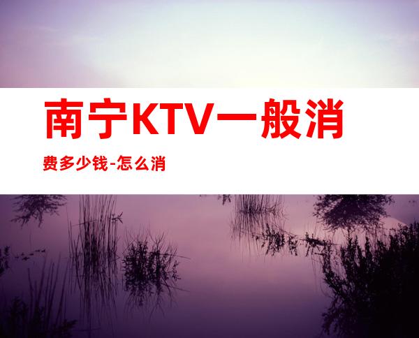 南宁KTV一般消费多少钱-怎么消费 – 南宁宾阳商务KTV