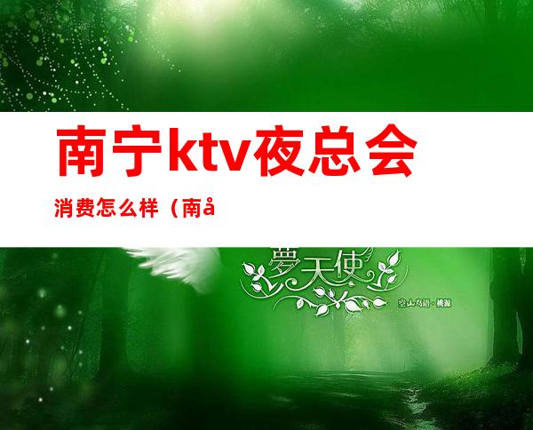 南宁ktv夜总会消费怎么样(南宁哪家ktv好)