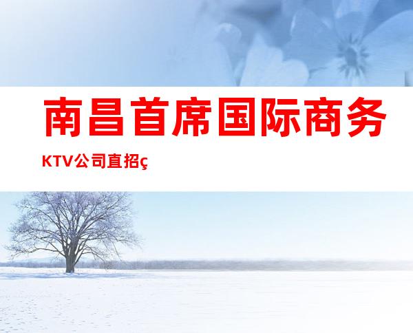 南昌首席国际商务KTV公司直招礼仪模忒12/13/15