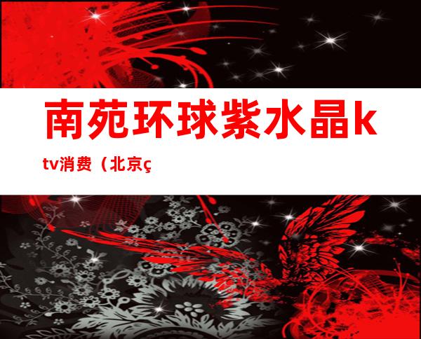 南苑环球紫水晶ktv消费(北京紫水晶ktv女孩子小费多少)