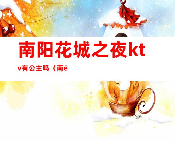南阳花城之夜ktv有公主吗(南阳市花城之夜ktv)