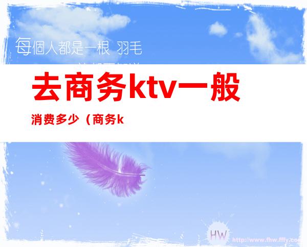 去商务ktv一般消费多少（商务ktv怎么消费的）