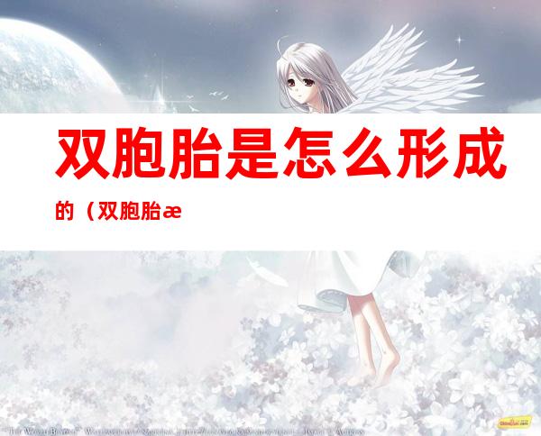 双胞胎是怎么形成的(双胞胎是怎么形成的由谁决定的)