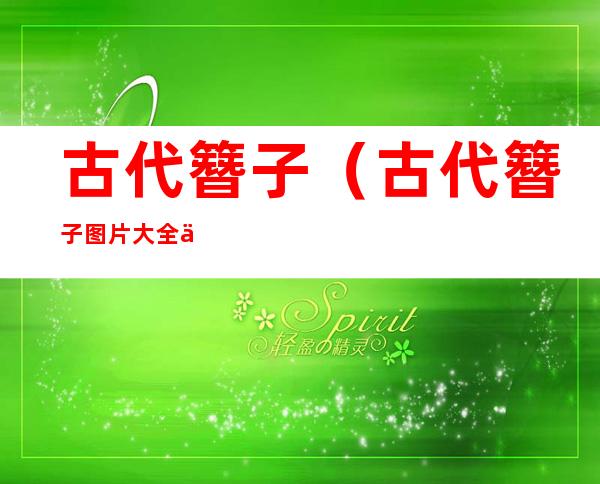 古代簪子(古代簪子图片大全人物)