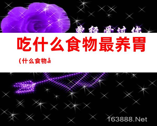 吃什么食物最养胃(什么食物养胃)