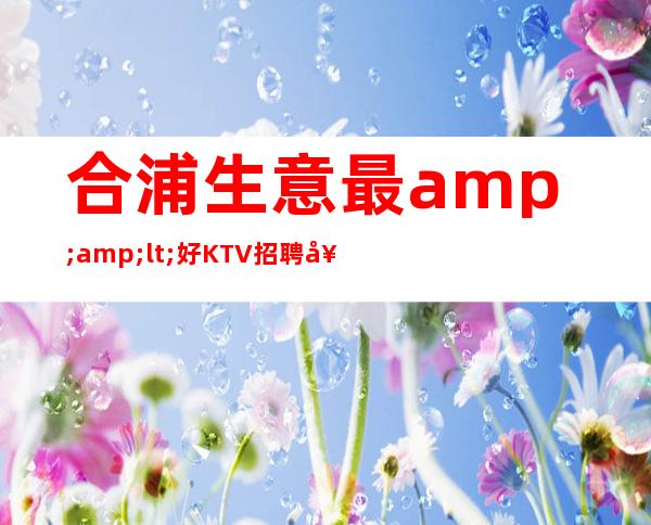 合浦生意最<好KTV招聘女生—高/收入高—下班包接包送