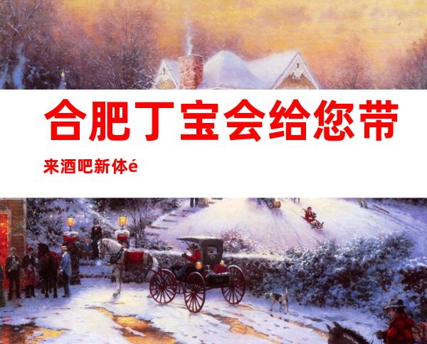 合肥丁宝会给您带来酒吧新体验
