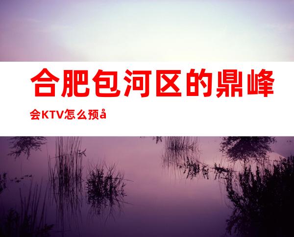 合肥包河区的鼎峰会KTV怎么预定，包厢消费贵吗？