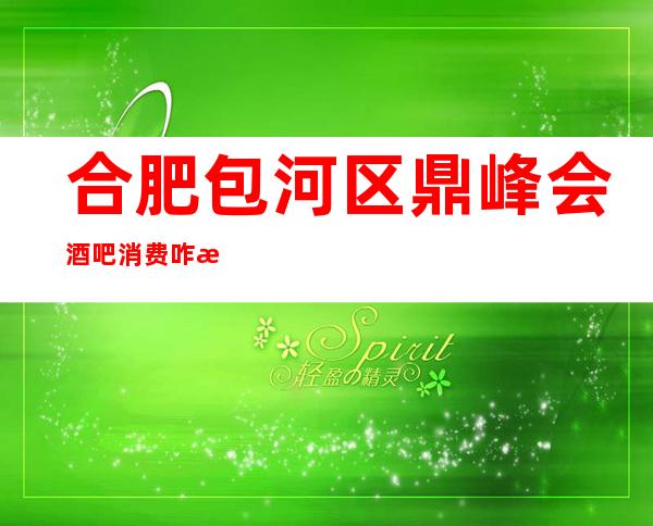 合肥包河区鼎峰会酒吧消费咋样?玩得开吗有什么服务。