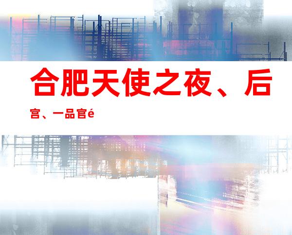合肥天使之夜、后宫、一品官邸、招聘公主服务员、静吧招聘
