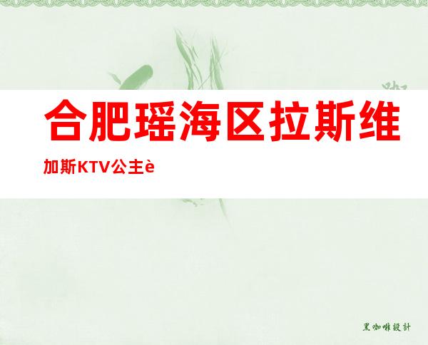 合肥瑶海区拉斯维加斯KTV公主费用多少？包厢预定方式。