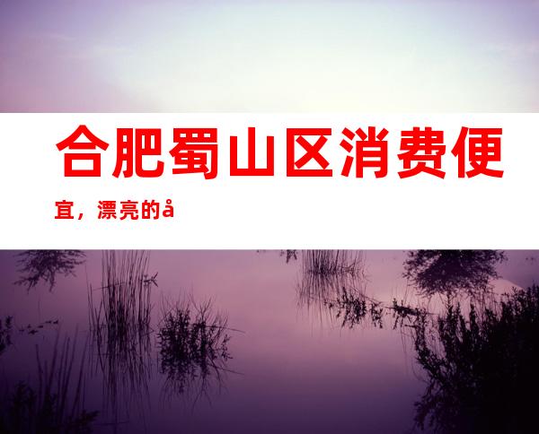 合肥蜀山区消费便宜,漂亮的多的更高场蜀熙公馆商务KTV。